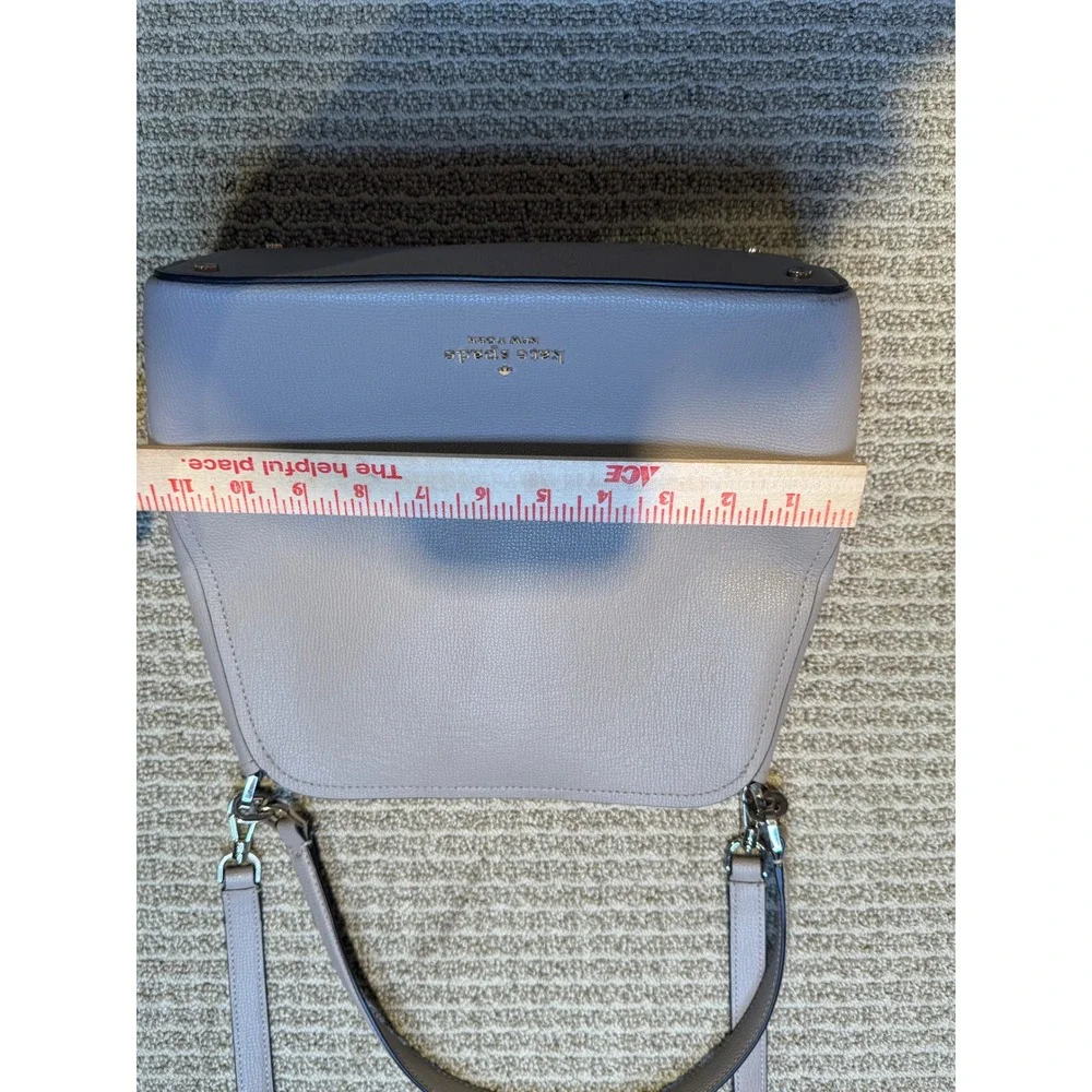Kate Spade New York Taupe Pebbled Leather Hobo Bag and Matching Wallet Set